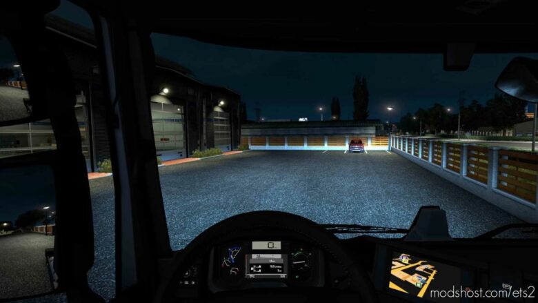 ETS2 Headlights Part Mod: Xenon Lights By Alik 1.41 (Featured)