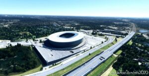 MSFS 2020 Poland Scenery Mod: Meijski Stadion Wroclaw – Poland (Featured)