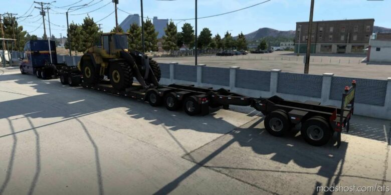 ATS Volvo Trailer Mod: Seogi Volvo Construction DLC Ownable 1.41 (Featured)