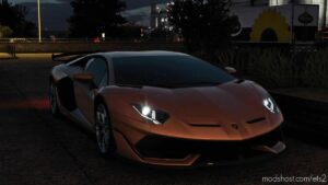 ETS2 Lamborghini Car Mod: Huracan SVJ 2018 1.41.X (Image #2)