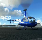 MSFS 2020 8K Hicopt Mod: RSP Robinson R44 L’Aeroclub Ec-Nik 8K (Image #2)