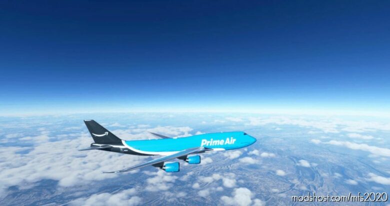 MSFS 2020 747-8 Livery Mod: Asobo 747-8 BCF Prime AIR Cargo NO Mirroring (Featured)