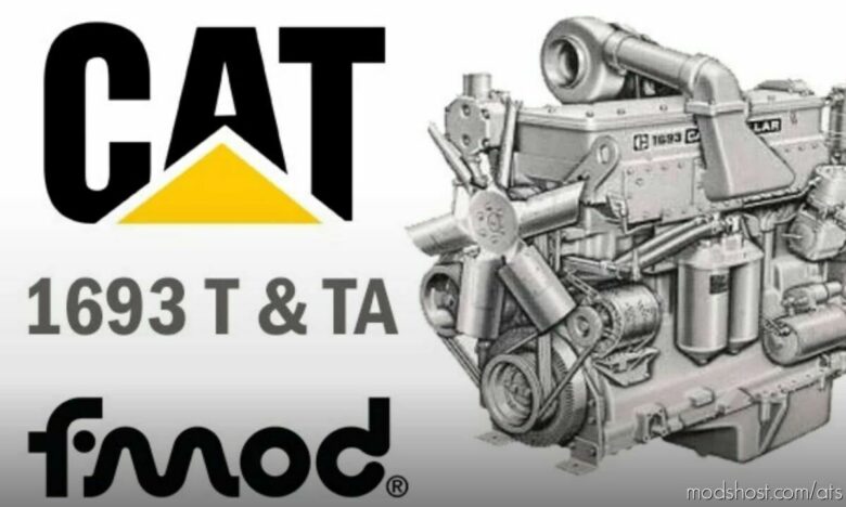 ATS Engines Part Mod: CAT 1693 TA 1.41.X (Featured)