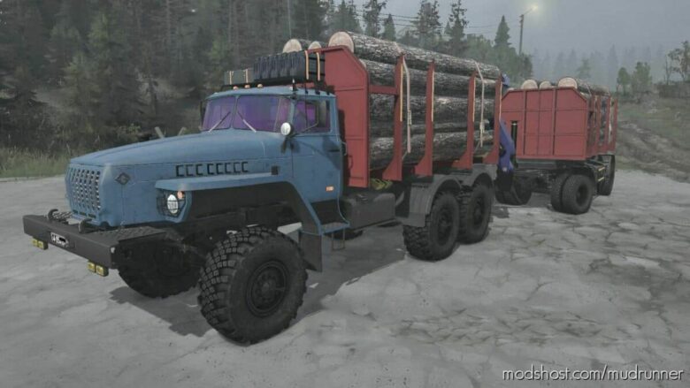 MudRunner Ural Mod: -4320 Truck V26.09.21 (Featured)