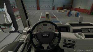 ETS2 MAN Mod: TGX Decent Interiors V1.2 1.41 (Featured)