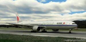 MSFS 2020 777-300ER Livery Mod: AIR China Captainsim 777-300ER (Featured)