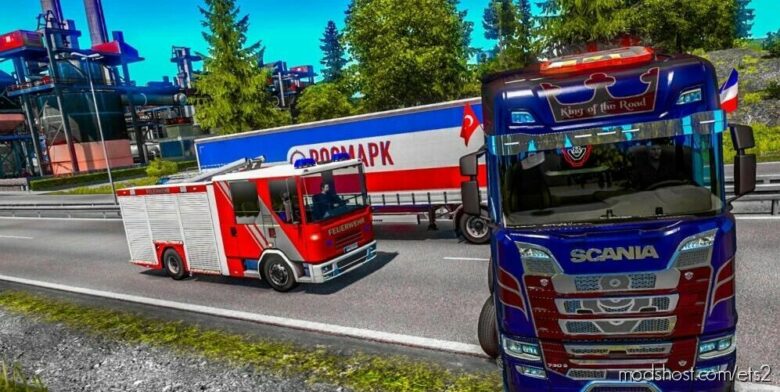 ETS2 Mod: Realistic Traffic By Theodore 1.41 (Featured)