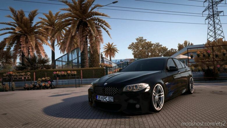 ETS2 BMW Car Mod: 5 F10 M-Sport 1.41.X (Featured)