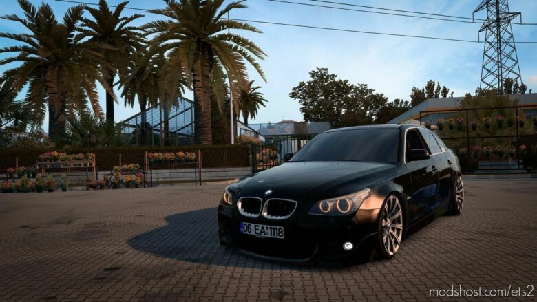 ETS2 BMW Car Mod: 5 – Series E60 M-Sport 1.41.X (Featured)