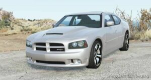 BeamNG Dodge Car Mod: Charger SRT8 (LX) 2006 (Featured)