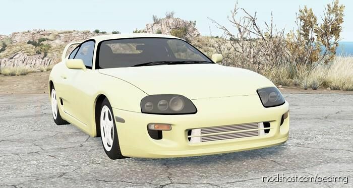 BeamNG Toyota Car Mod: Supra 1993 (Featured)