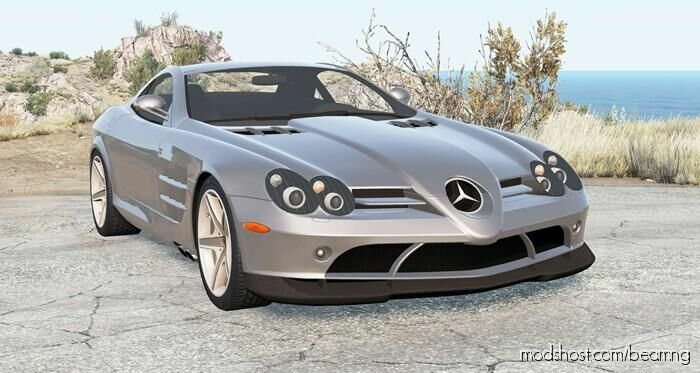 BeamNG Mercedes-Benz Car Mod: SLR 722 Edition (C199) 2006 (Featured)