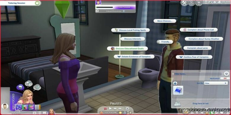 Sims 4 Mod: Simple Tutor Mod (Featured)