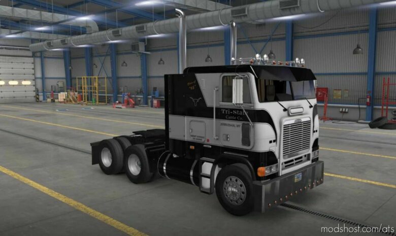 ATS Freightliner Mod: Cabover Skin Pack For Harven’s FLB Mod (Featured)