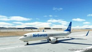 MSFS 2020 737-800 Livery Mod: AIR Europa 737-800 (Featured)