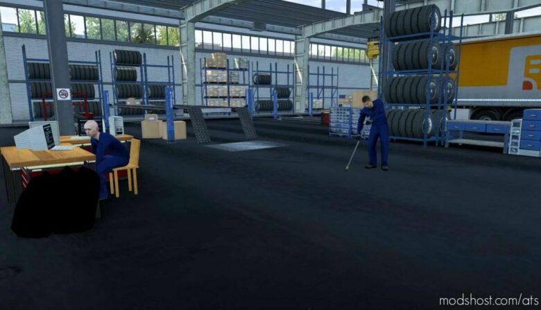 ATS Mod: Extended Garage V1.1 1.42 (Featured)