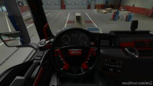 ETS2 Wheels Mod: MAN TGX Decent Interiors V1.3 1.41 – 1.42 (Featured)