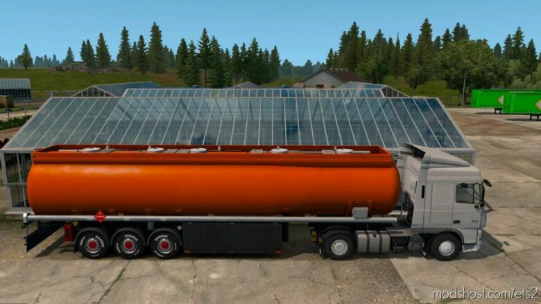 ETS2 Trailer Mod: Ownable Fuel Cistern 1.42 (Featured)