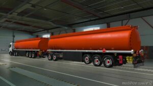 ETS2 Trailer Mod: Ownable Fuel Cistern 1.42 (Image #5)