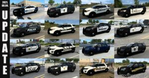 ATS Mod: Municipal Police Traffic Pack V1.2.2 -04.10.21- 1.42 (Image #6)