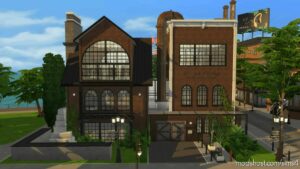 Sims 4 House Mod: NY Industrial Loft – NO CC (Image #3)