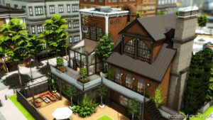 Sims 4 House Mod: NY Industrial Loft – NO CC (Image #17)