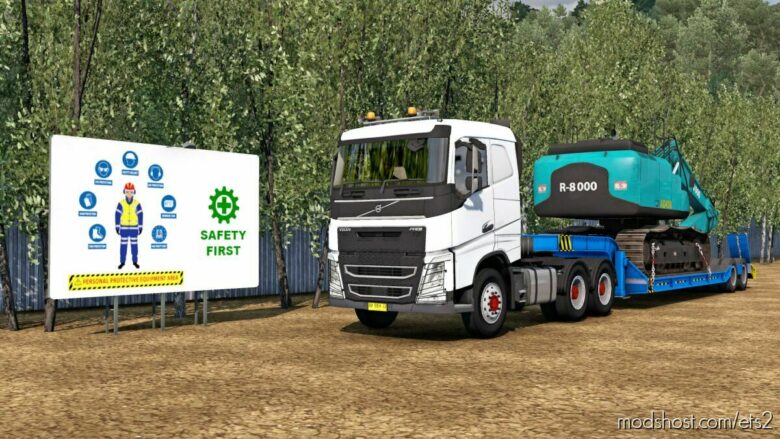 ETS2 Mod: Trailer Combo Lowbed V2 Hilman Alwi – 1.36 To 1.41 - 1.42 Beta (Featured)