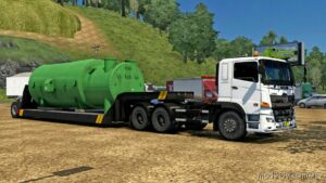 ETS2 Mod: Trailer Combo Lowbed V2 Hilman Alwi – 1.36 To 1.41 - 1.42 Beta (Image #2)