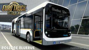 ETS2 Mod: Bollore Bluebus SE 1.41 - 1.42 Beta (Image #2)