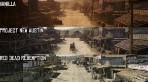 RDR2 Map Mod: Project NEW Austin 1907 – Classic Color Scheme And RDR1 Locations (Image #8)