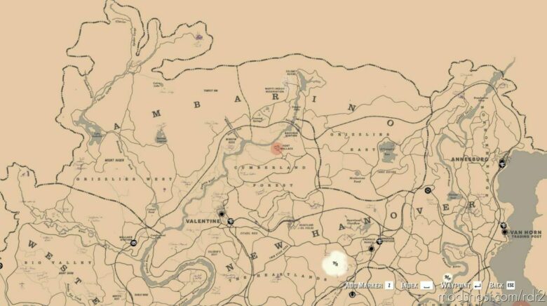 RDR2 User Mod: Map Redesign (Plus Dark Version) (Featured)