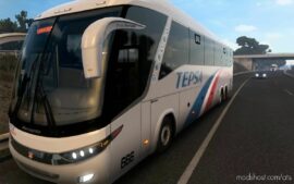 ATS Bus Mod: Marcopolo G7 1200 6×2 Facelift Scania 1.40 - 1.42 Beta (Image #2)