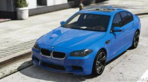 GTA 5 BMW Vehicle Mod: 2012 BMW M5 F10 V1.2 (Image #7)