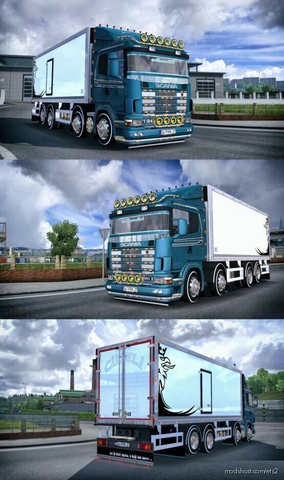 ETS2 Open Pipe Truck Mod: Scania 124G 360 1.41 (Featured)