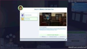 Sims 4 Mod: Accountant Career (Branches & Reward Traits) (Image #3)