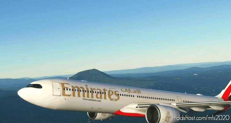 MSFS 2020 Livery Mod: Emirates-Uae V1.2 (Featured)