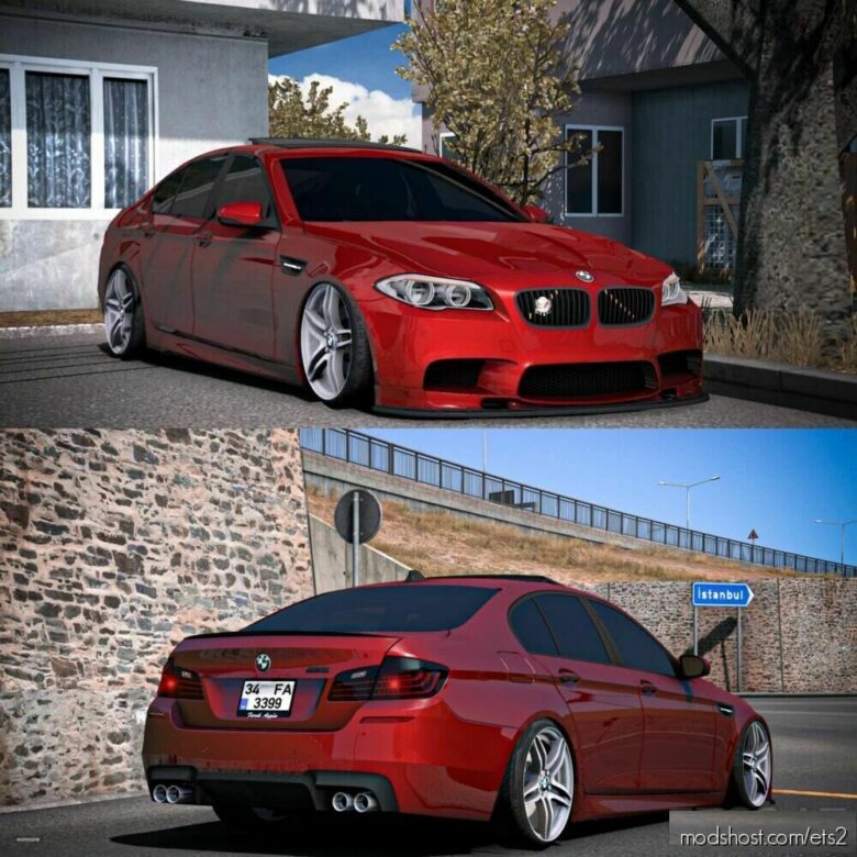 ETS2 BMW Car Mod: M5 F10 1.41 (Featured)