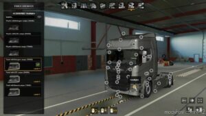 ETS2 Headlights Part Mod: Headlight Options (Led+Xenon) For NEW Light System V1.42A (Image #8)