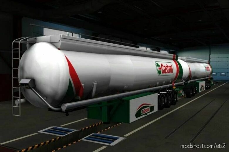 ETS2 Trailer Mod: Fuel Cistern By Cross 1.41 – 1.42 (Featured)