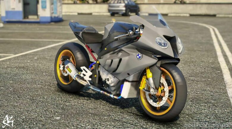 GTA 5 BMW Vehicle Mod: S1000RR Drag (Featured)