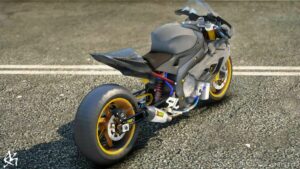 GTA 5 BMW Vehicle Mod: S1000RR Drag (Image #5)