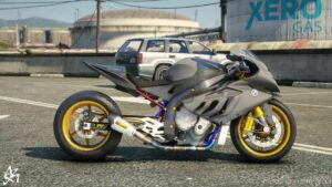 GTA 5 BMW Vehicle Mod: S1000RR Drag (Image #6)