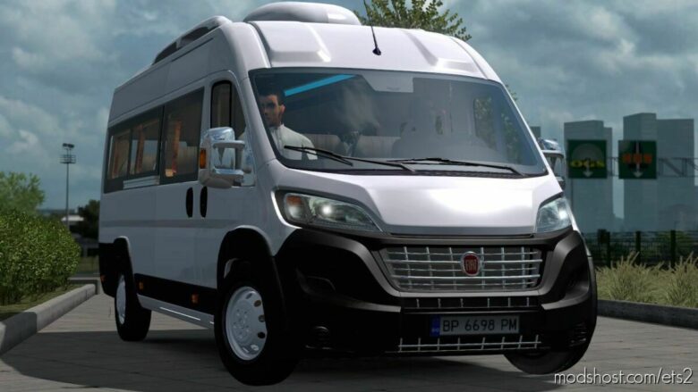 ETS2 Fiat Car Mod: Ducato V1R70 1.41 (Featured)