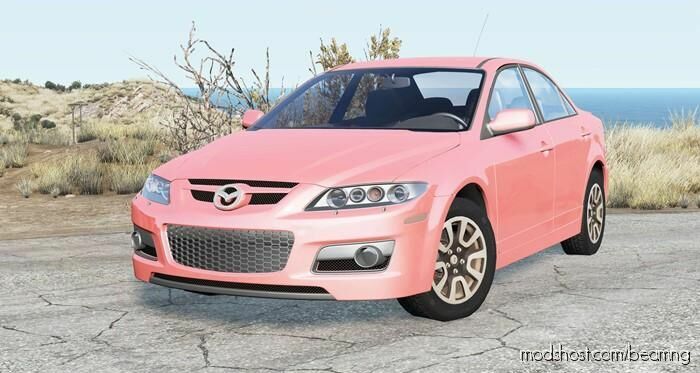 BeamNG Mazda Car Mod: 6 MPS (GG) 2006 (Featured)