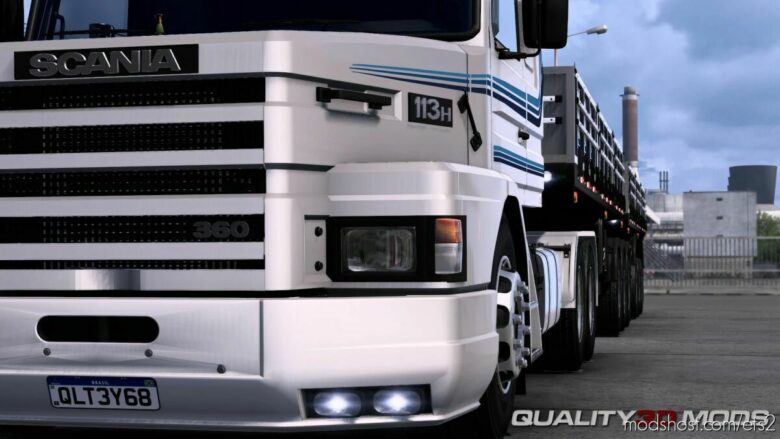 ETS2 Scania Truck Mod: 113H V1.1 By Quality3Dmods 1.42 (Featured)