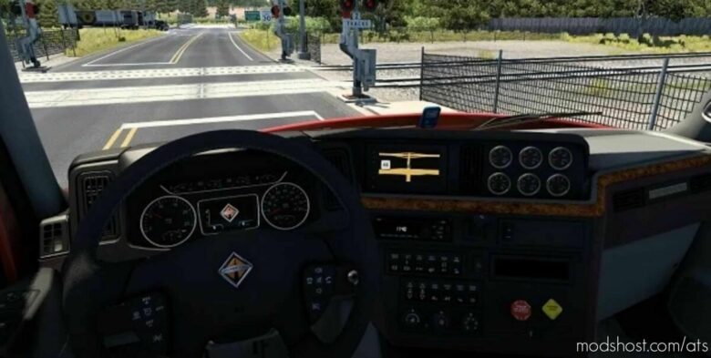 ATS Mod: 180 Degrees In-Cab Camera Mode For ALL Trucks 1.42 (Featured)