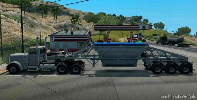 ATS Mod: Ownable Bottom Dump Trailer V1.1 1.42 (Featured)