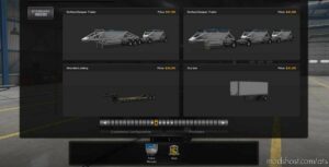 ATS Mod: Ownable Bottom Dump Trailer V1.1 1.42 (Image #3)