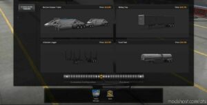 ATS Mod: Ownable Bottom Dump Trailer V1.1 1.42 (Image #4)