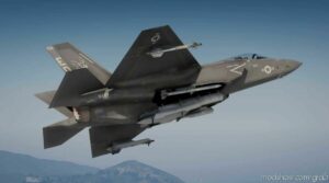 GTA 5 Vehicle Mod: F-35C Lightning II (Image #4)